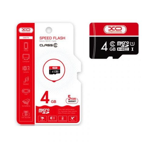 ΚΑΡΤΑ ΜΝΗΜΗΣ 4 GB CL10 MICRO SD